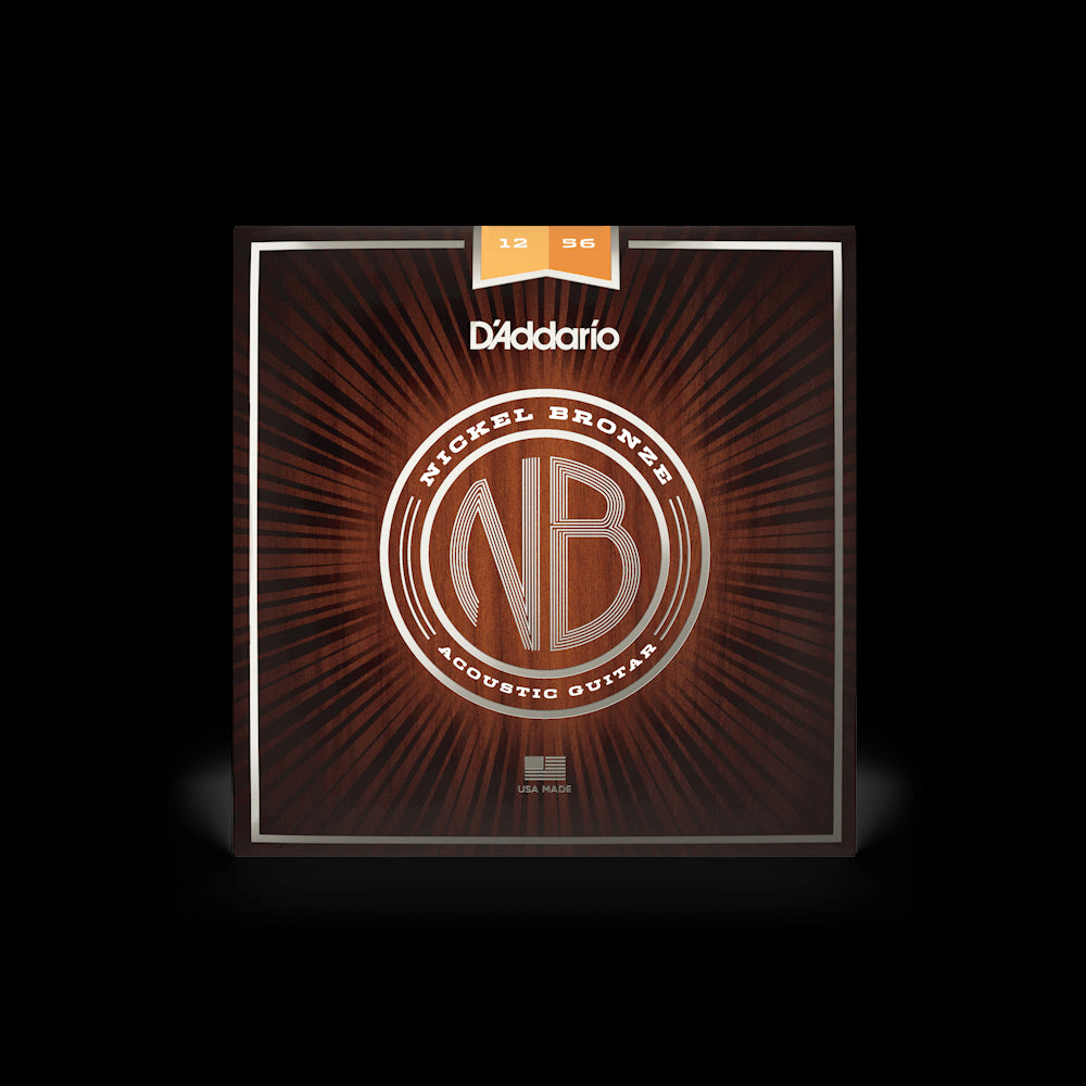 D'Addario NB1256 Nickel Bronze Wound 12-56