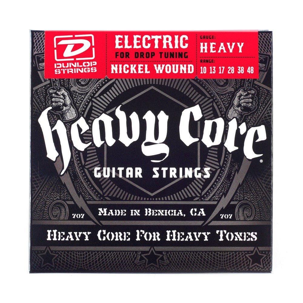 Dunlop Heavy Core Nickel Wound 10-48 "Heavy" Guitar String Set