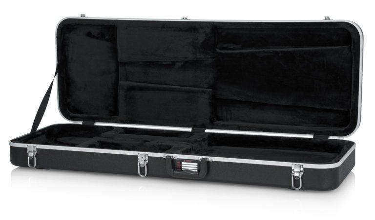 Deluxe Molded ABS Case for Electric Guitars; Extra Long