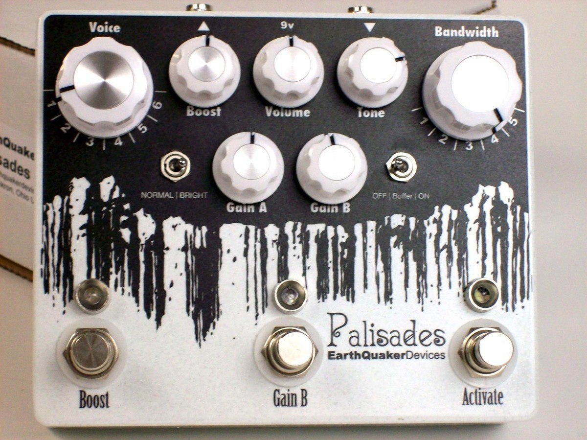 EarthQuaker Palisades Overdrive Guitar Effect Pedal